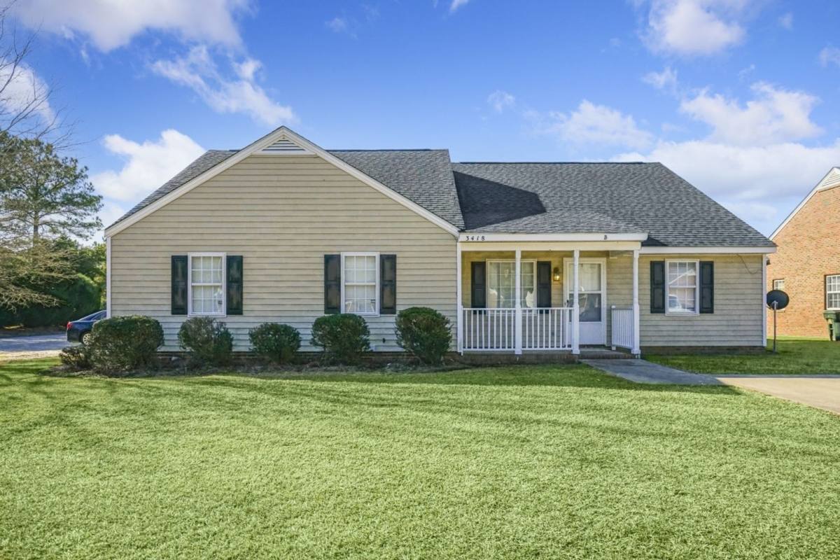 House for rent at 3418-B Pear Tree Court, Wilson, NC 27896