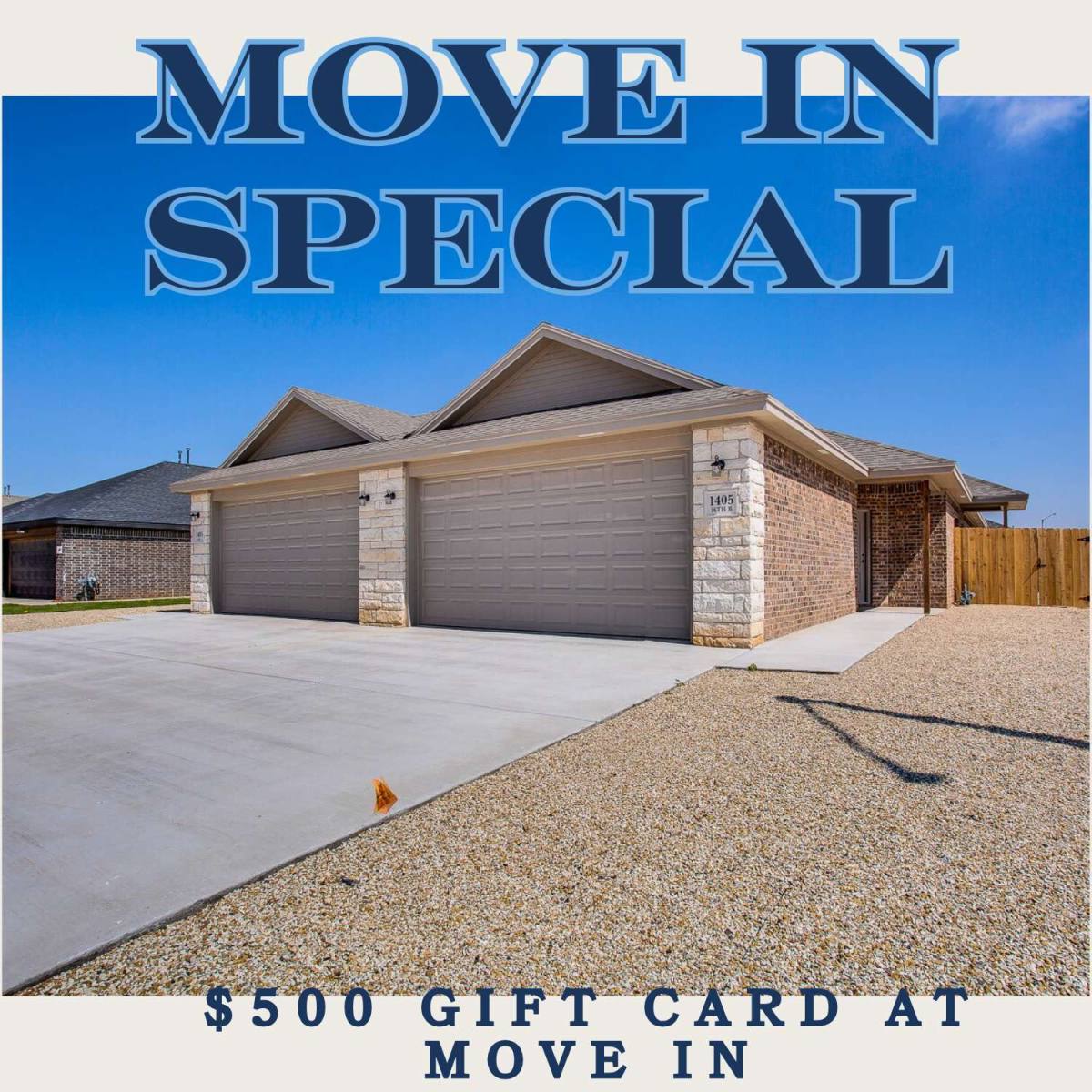 Townhouse for rent at 1405 16th St #A, Shallowater, TX 79363