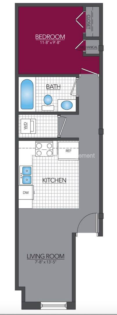 Apartment for rent at 1209 Hull St #304, Richmond, VA 23224