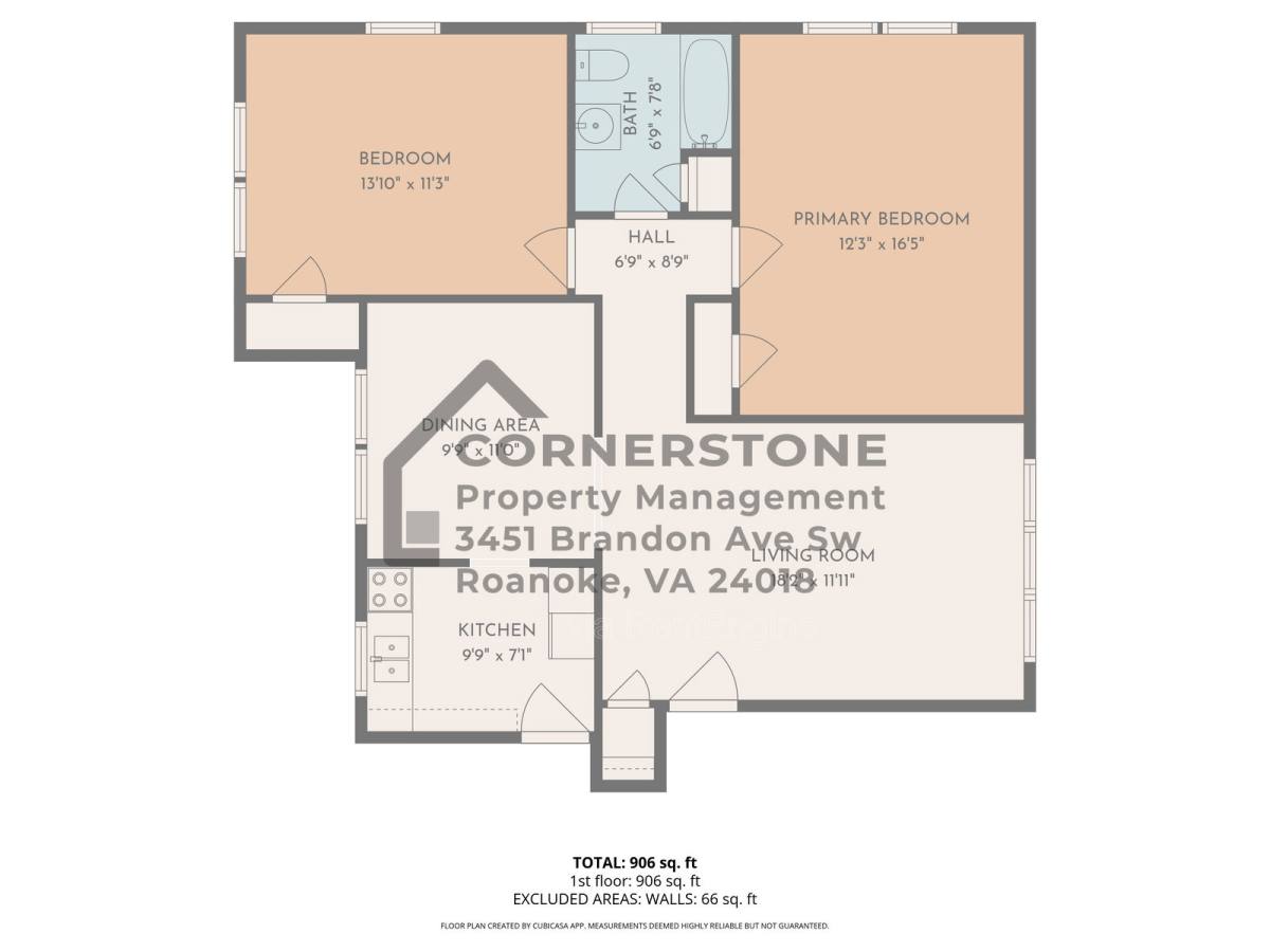 Apartment for rent at 355 Highland Ave SW #1, Roanoke, VA 24016