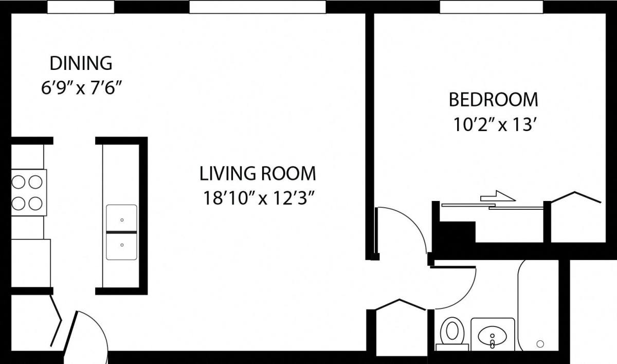 Apartment for rent at 6725 N Sheridan Rd #311, Chicago, IL 60626