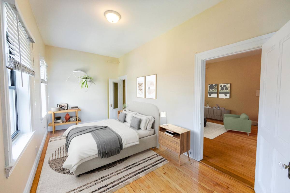 Apartment for rent at 1470B Beacon St, Brookline, MA 02446