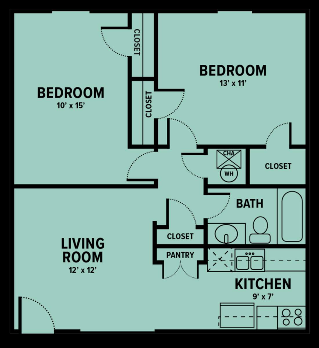 Apartment for rent at 800 N 2nd Ave, Durant, OK 74701