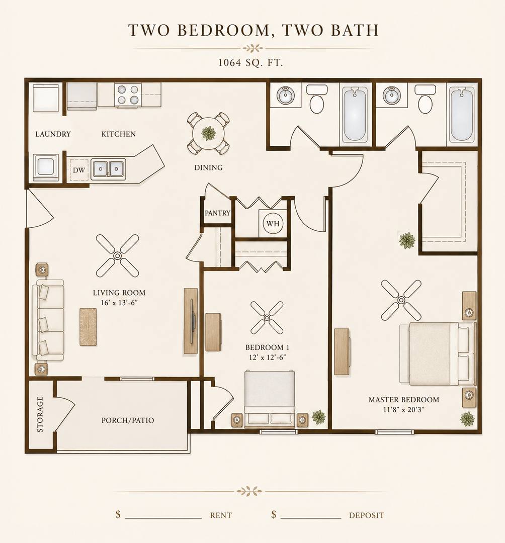 Apartment for rent at 3763 Winston Dr, Lafayette, IN 47905