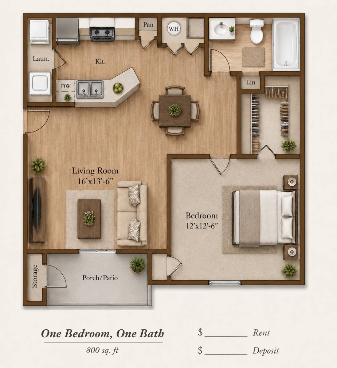 Apartment for rent at 3763 Winston Dr, Lafayette, IN 47905