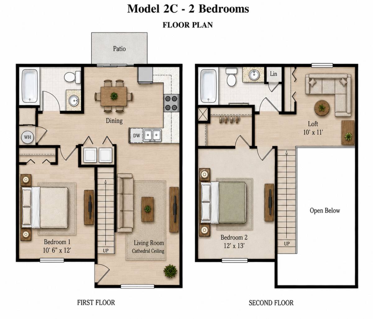 Apartment for rent at 3763 Winston Dr, Lafayette, IN 47905