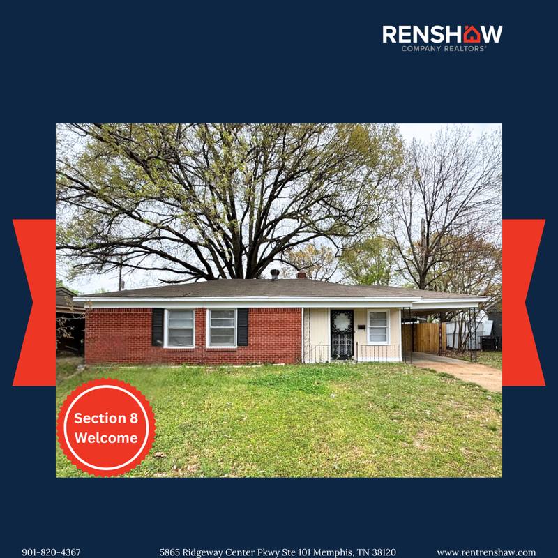 House for rent at 4922 Given Ave, Memphis, TN 38122