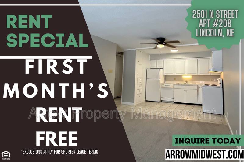 Apartment for rent at 2501 N St #208, Lincoln, NE 68510
