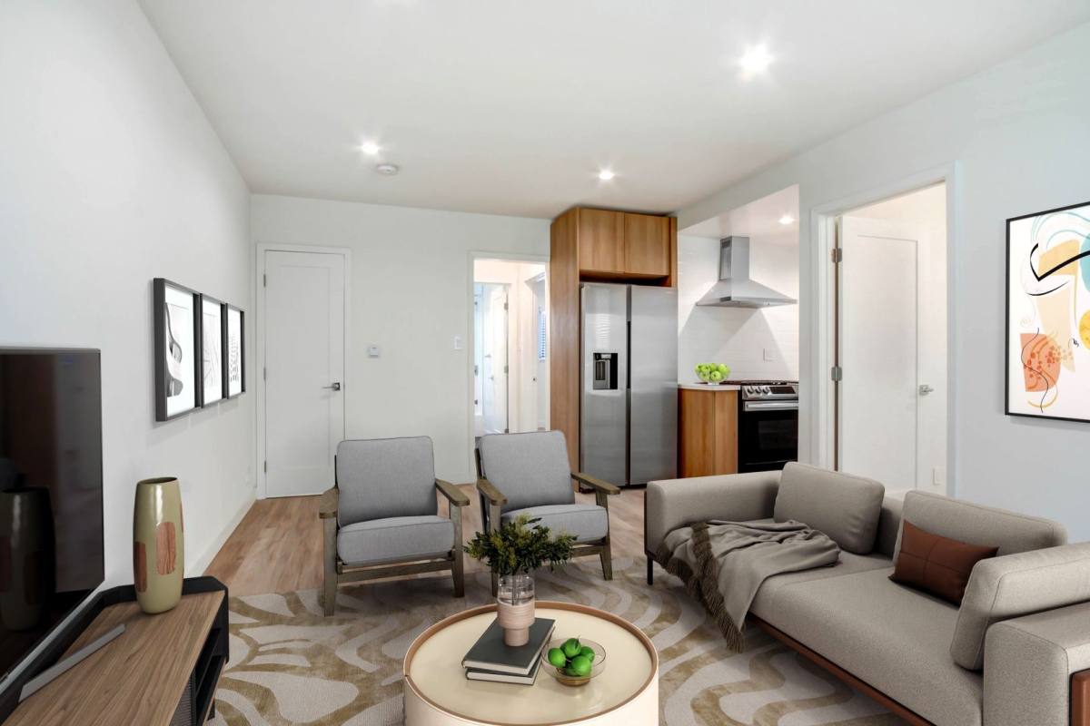 Apartment for rent at 7634 Hampton Ave, Los Angeles, CA 90046