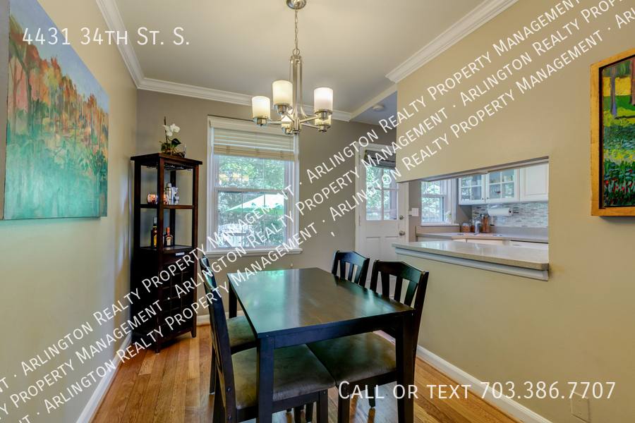 Townhouse for rent at 4431 34th St S, Arlington, VA 22206