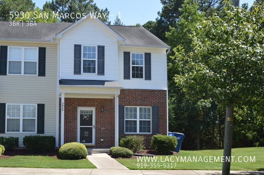 Townhouse for rent at 5930 San Marcos Way #1, Raleigh, NC 27616