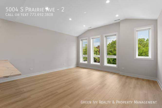 Apartment for rent at 5004 S Prairie Ave #2, Chicago, IL 60615