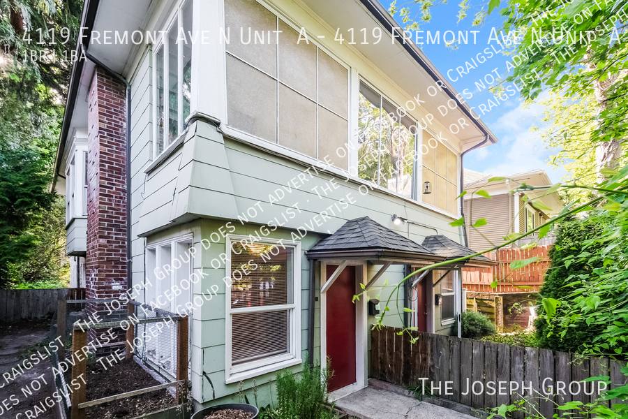 Apartment for rent at 4119 Fremont Ave N #A, Seattle, WA 98103