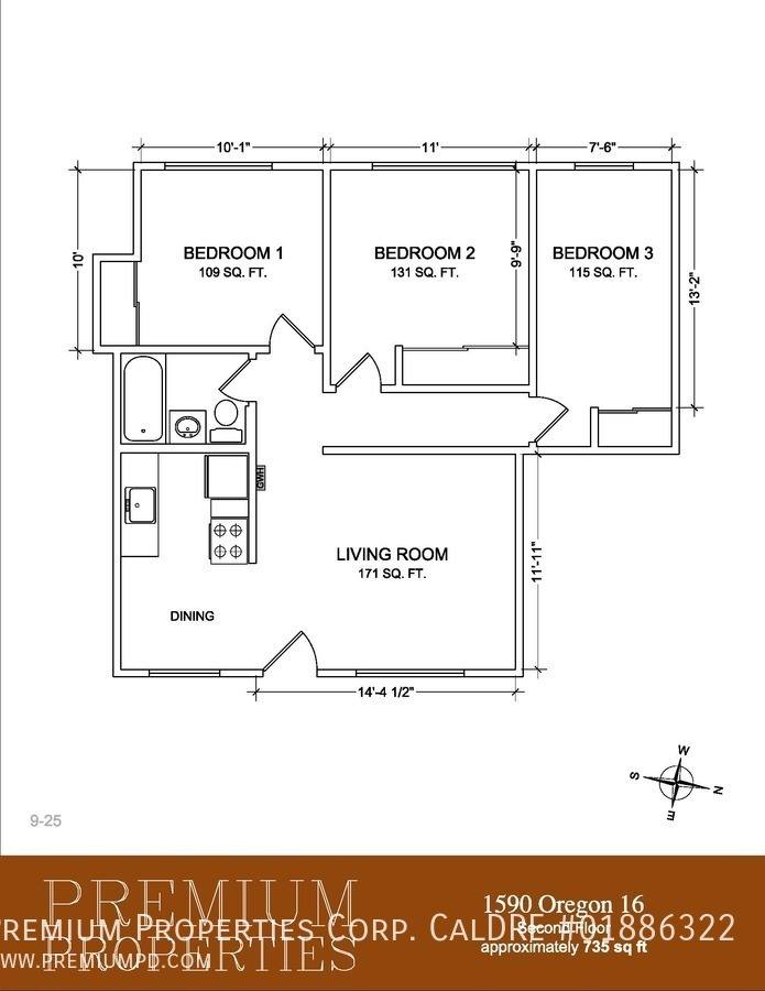 Apartment for rent at 1590 Oregon St, Berkeley, CA 94703