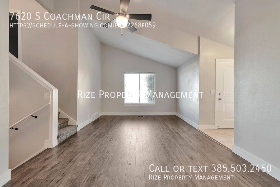 Apartment for rent at 7620 S Coachman Circle, West Jordan, UT 84088