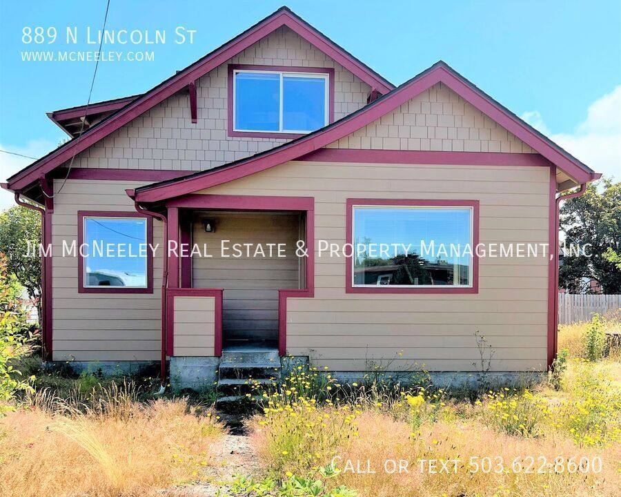 House for rent at 889 N Lincoln St, Seaside, OR 97138