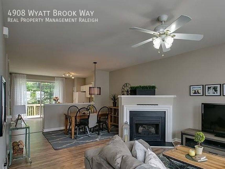 Townhouse for rent at 4908 Wyatt Brook Way, Raleigh, NC 27609
