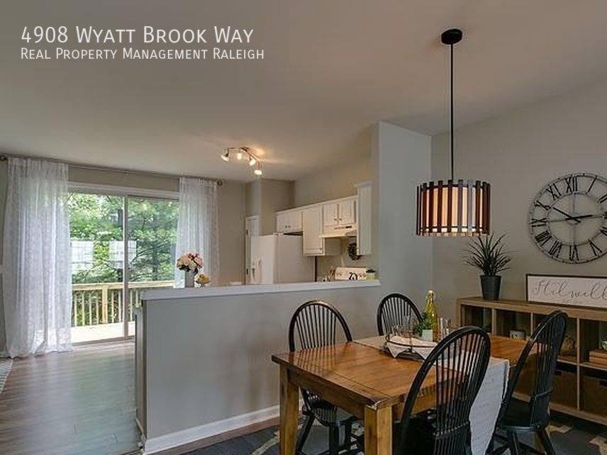 Townhouse for rent at 4908 Wyatt Brook Way, Raleigh, NC 27609