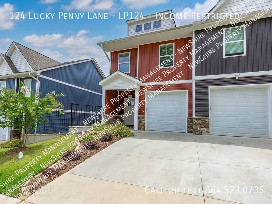 Townhouse for rent at 124 Lucky Penny Lane #LP124-INCOME Restric, Spartanburg, SC 29302