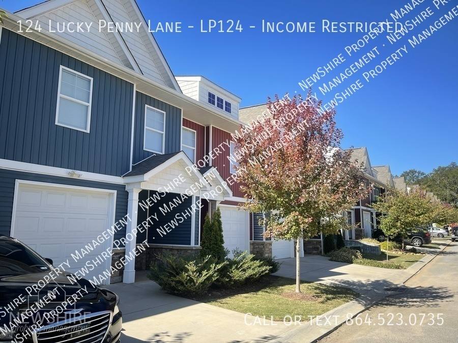 Townhouse for rent at 124 Lucky Penny Lane #LP124-INCOME Restric, Spartanburg, SC 29302