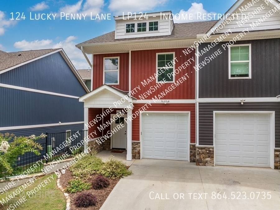 Townhouse for rent at 124 Lucky Penny Lane #LP124-INCOME Restric, Spartanburg, SC 29302