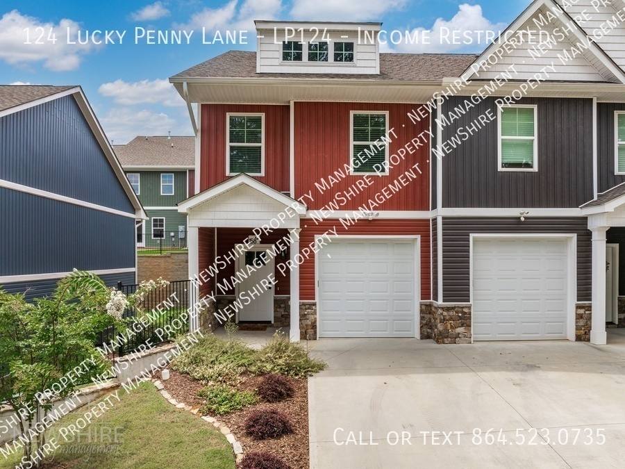 Townhouse for rent at 124 Lucky Penny Lane #LP124-INCOME Restric, Spartanburg, SC 29302