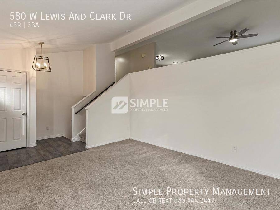 House for rent at 580 W Lewis & Clark Dr, Centerville, UT 84014