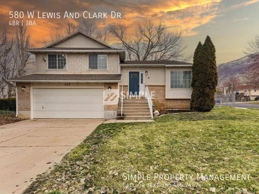 House for rent at 580 W Lewis & Clark Dr, Centerville, UT 84014