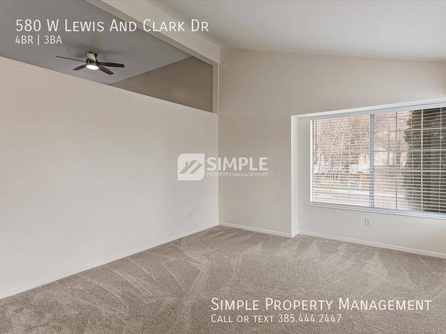 House for rent at 580 W Lewis & Clark Dr, Centerville, UT 84014