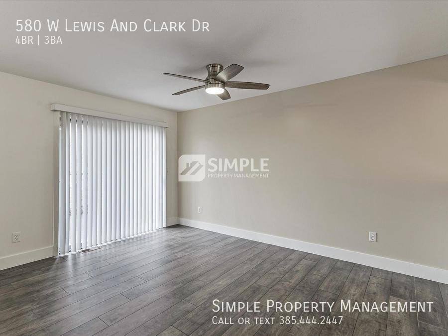 House for rent at 580 W Lewis & Clark Dr, Centerville, UT 84014