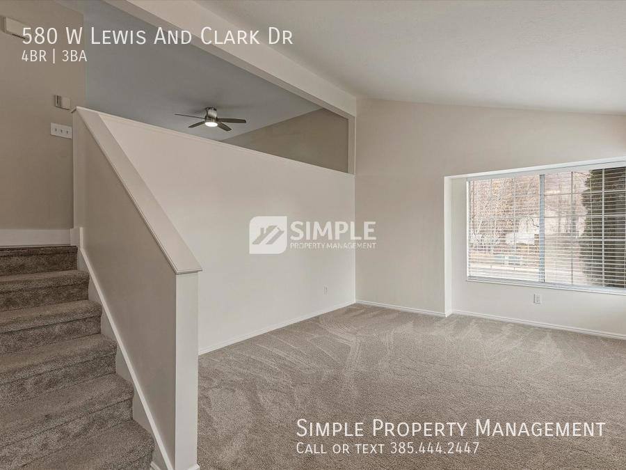 House for rent at 580 W Lewis & Clark Dr, Centerville, UT 84014
