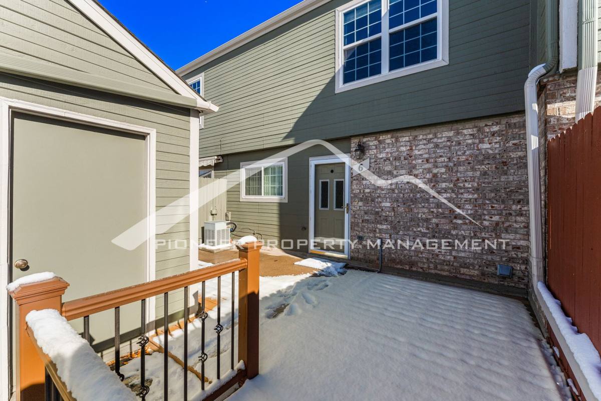 Townhouse for rent at 3417 S Ammons St, Denver, CO 80227