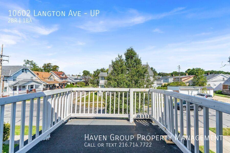 Apartment for rent at 10602 Langton Ave #UP, Cleveland, OH 44125