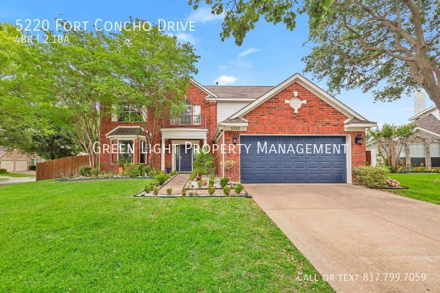 House for rent at 5220 Fort Concho Dr, Fort Worth, TX 76137