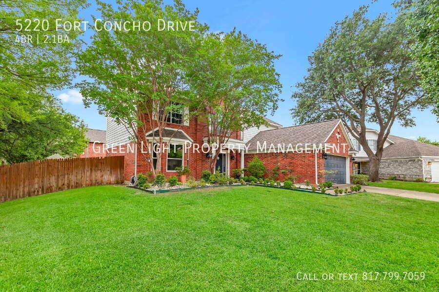 House for rent at 5220 Fort Concho Dr, Fort Worth, TX 76137