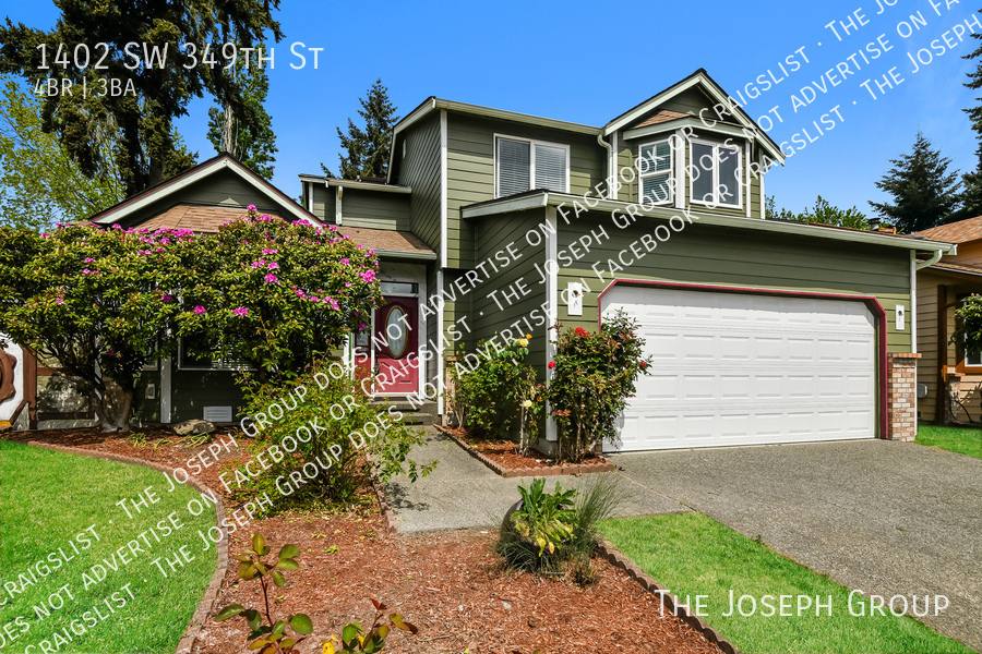 House for rent at 1402 SW 349th St, Federal Way, WA 98023