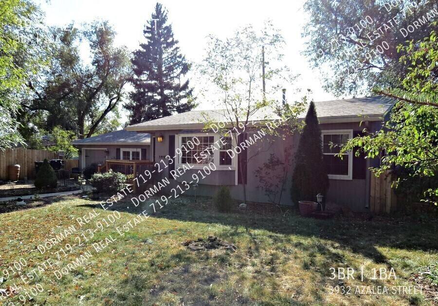 House for rent at 3932 Azalea St, Colorado Springs, CO 80907