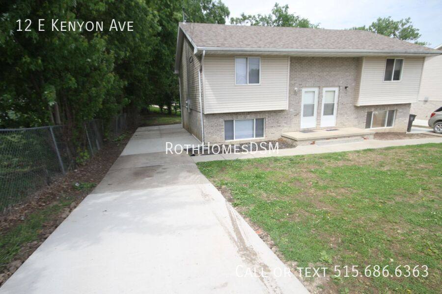 Apartment for rent at 12 E Kenyon Ave, Des Moines, IA 50315
