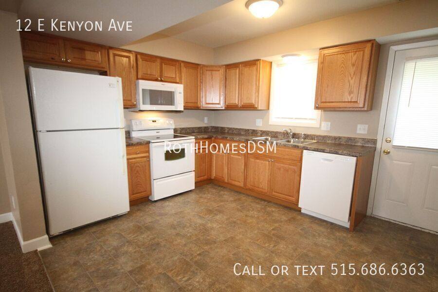 Apartment for rent at 12 E Kenyon Ave, Des Moines, IA 50315