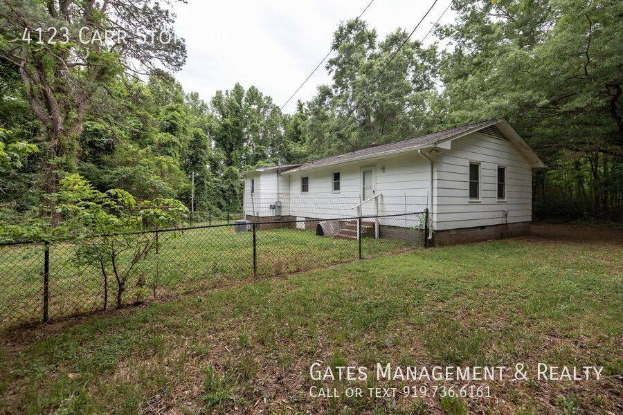House for rent at 4123 Carr Store Rd, Cedar Grove, NC 27231