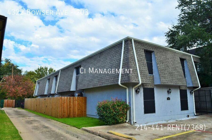 Apartment for rent at 4322 Bowser Ave #203, Dallas, TX 75219