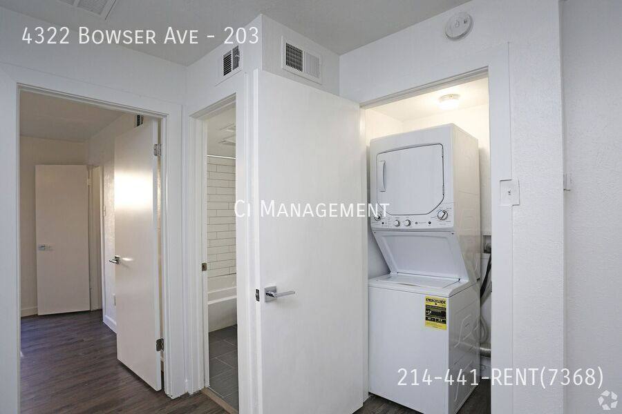 Apartment for rent at 4322 Bowser Ave #203, Dallas, TX 75219
