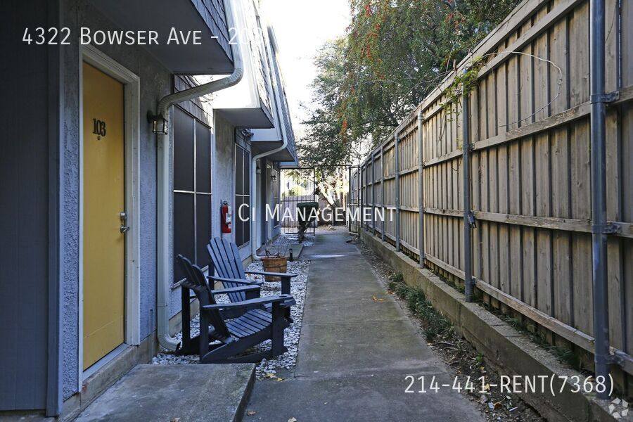Apartment for rent at 4322 Bowser Ave #203, Dallas, TX 75219
