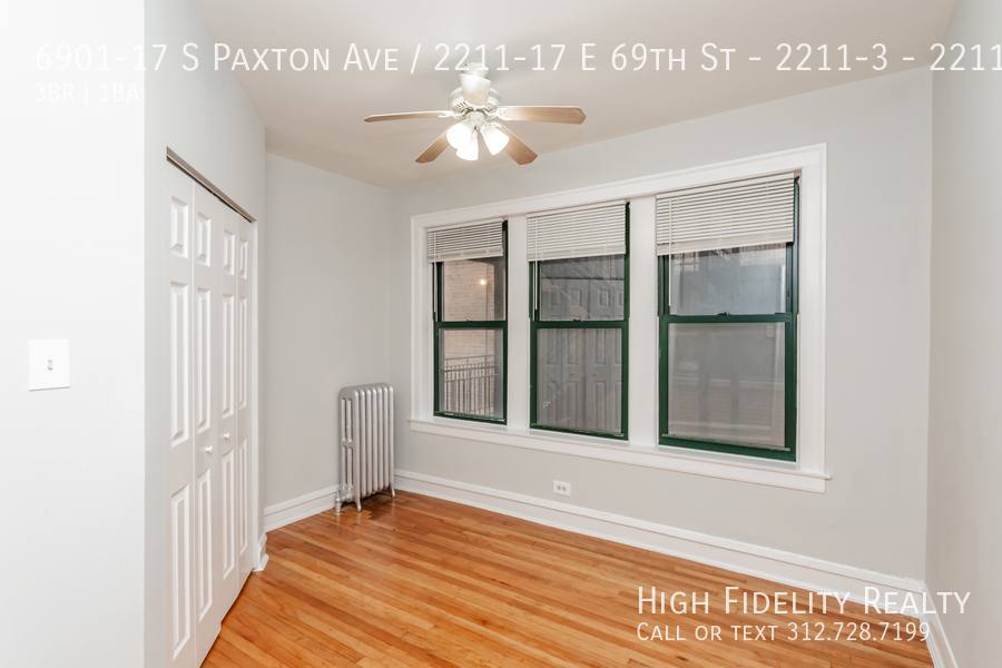 Apartment for rent at 6901-17 S Paxton Ave 2211-17 E 69th St #3, Chicago, IL 60649