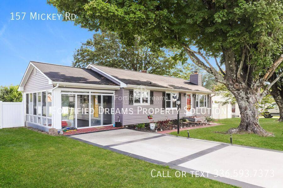 House for rent at 157 Mickey Rd, Winston Salem, NC 27107