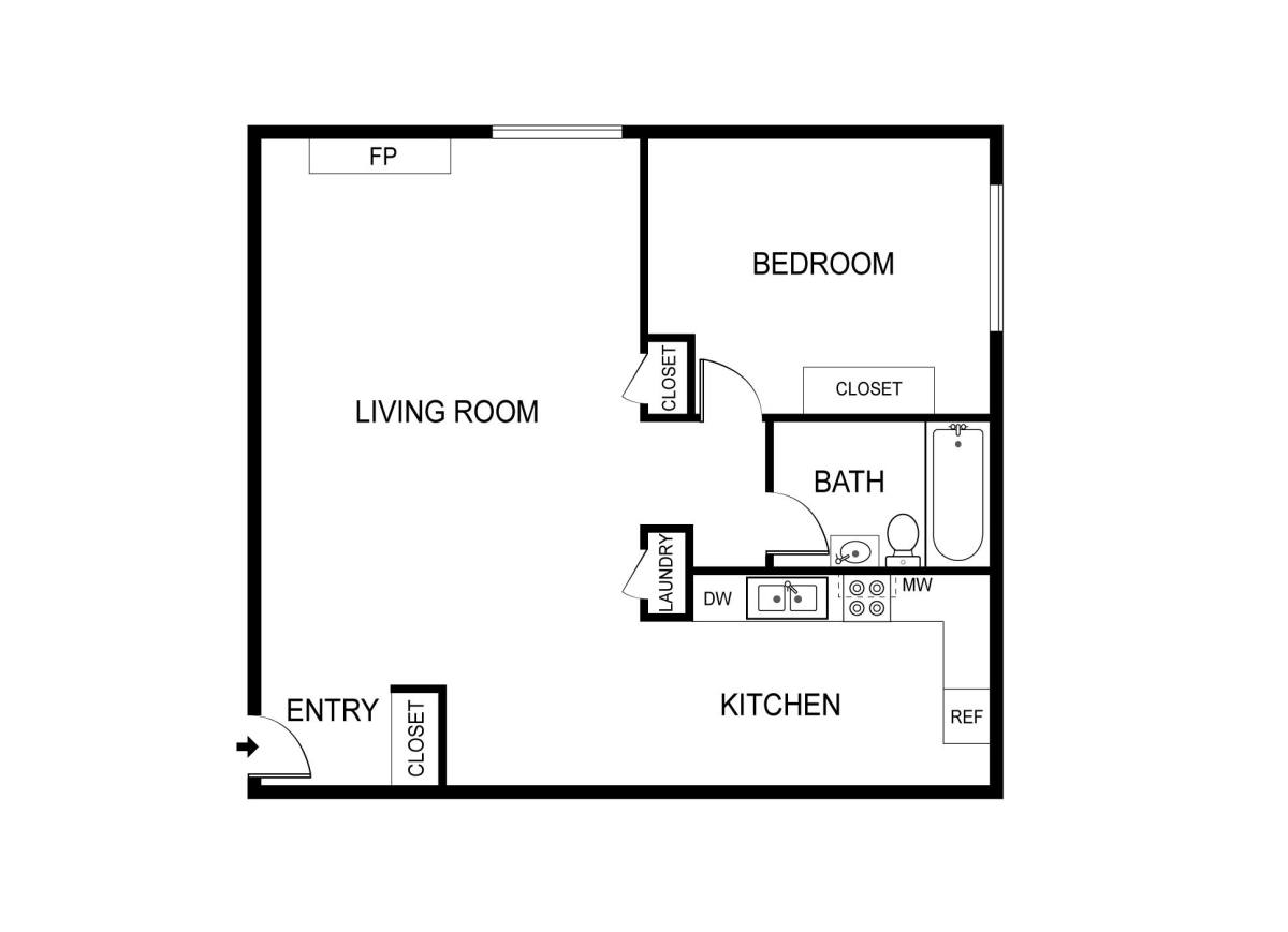 Apartment for rent at 800 W Lill Ave #101, Chicago, IL 60614