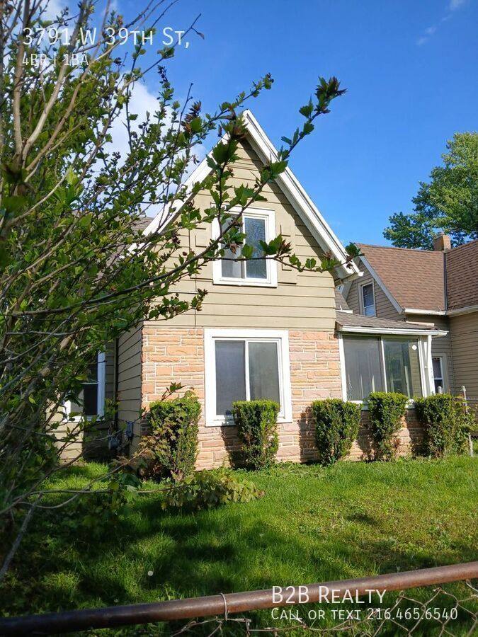 House for rent at 3791 W 39th St, Cleveland, OH 44109