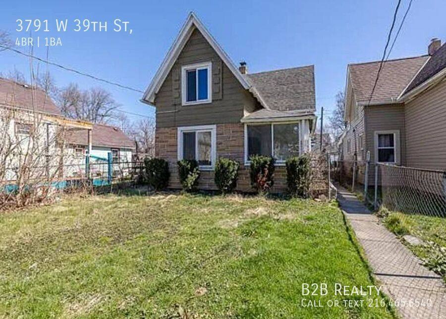 House for rent at 3791 W 39th St, Cleveland, OH 44109