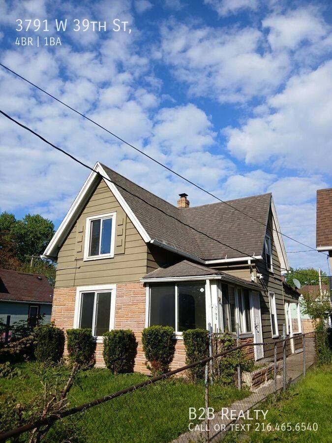 House for rent at 3791 W 39th St, Cleveland, OH 44109