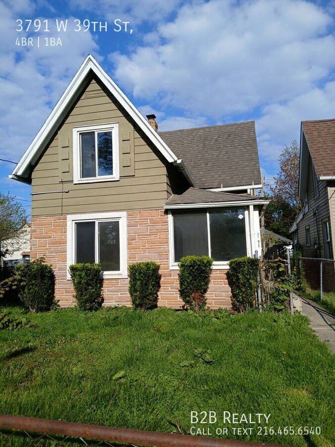 House for rent at 3791 W 39th St, Cleveland, OH 44109